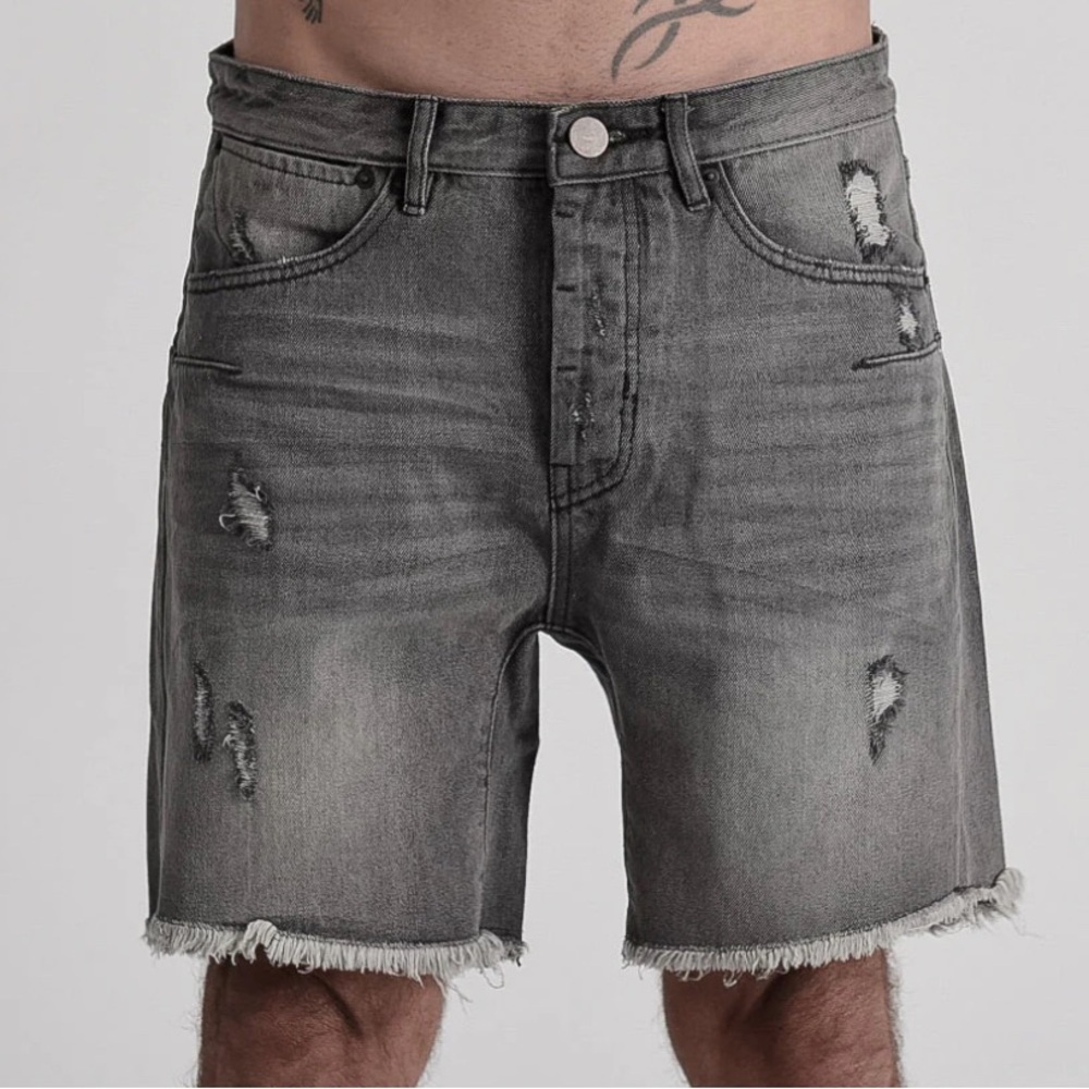 One Teaspoon LE Femme Mr Blacks Low Slung Denim Shorts - NWT